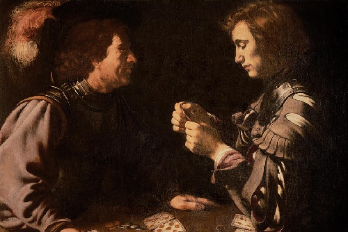 The Gamblers - Michelangelo Caravaggio